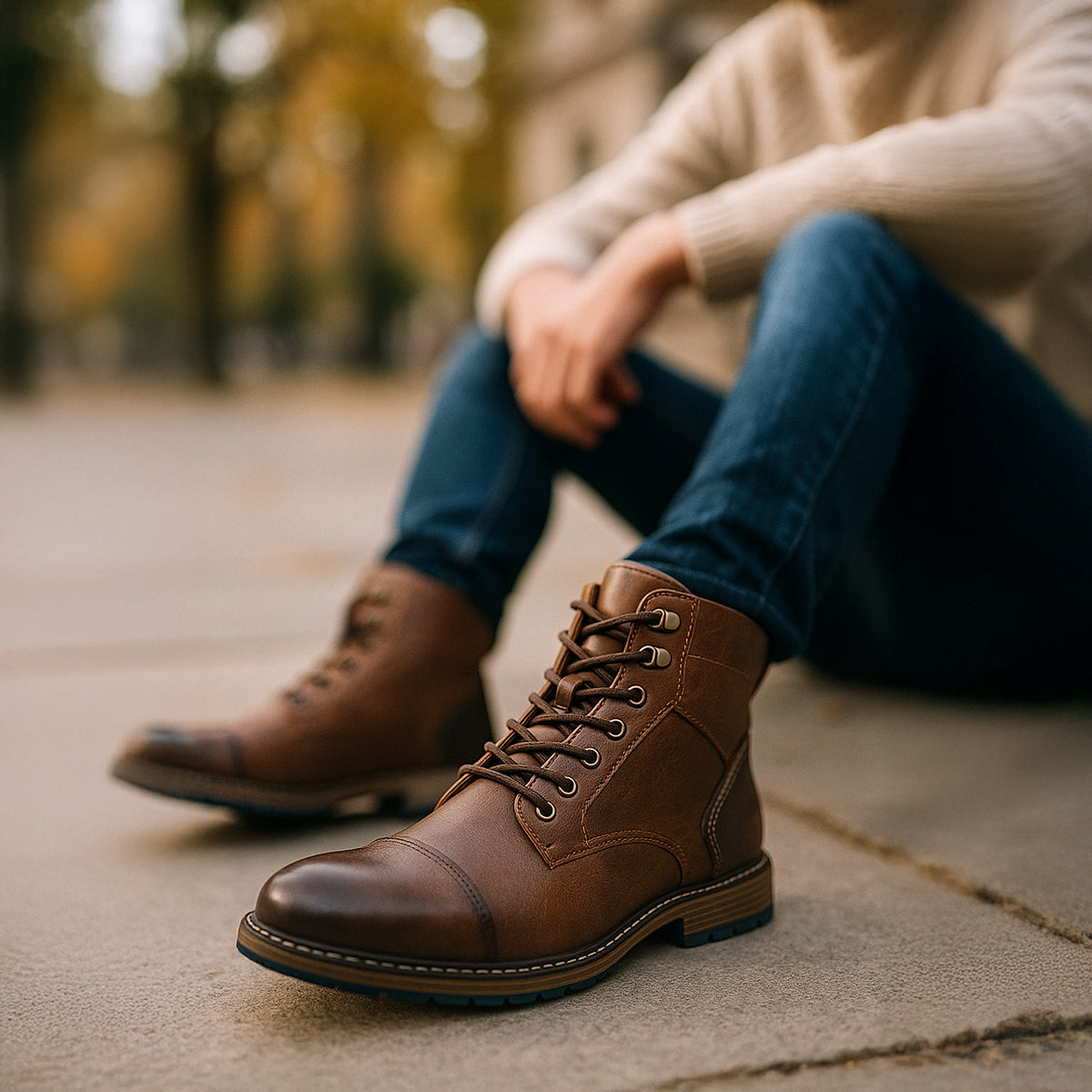Manchester | Men’s Vintage Leather Ankle Boots