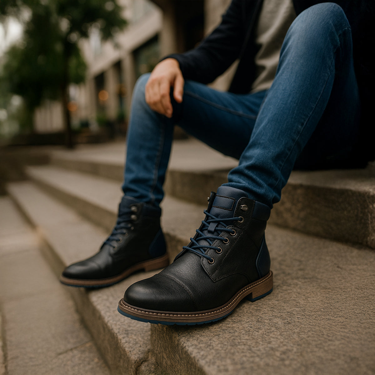 Manchester | Men’s Vintage Leather Ankle Boots