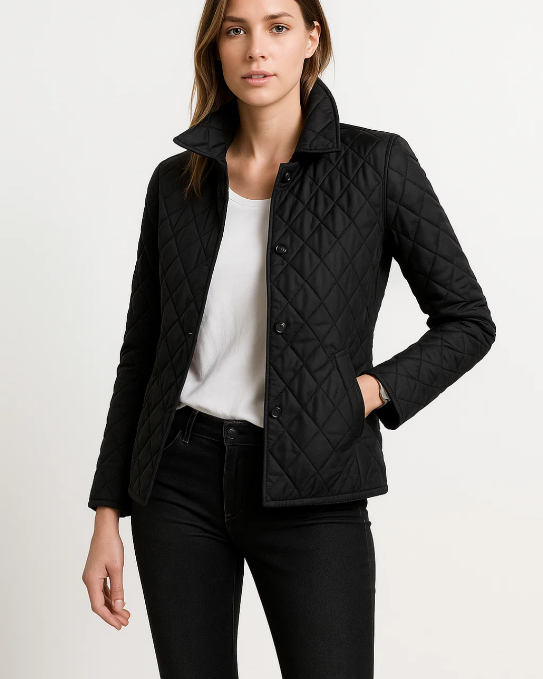 Marelle | Women’s Quilted Jacket with Button Closure