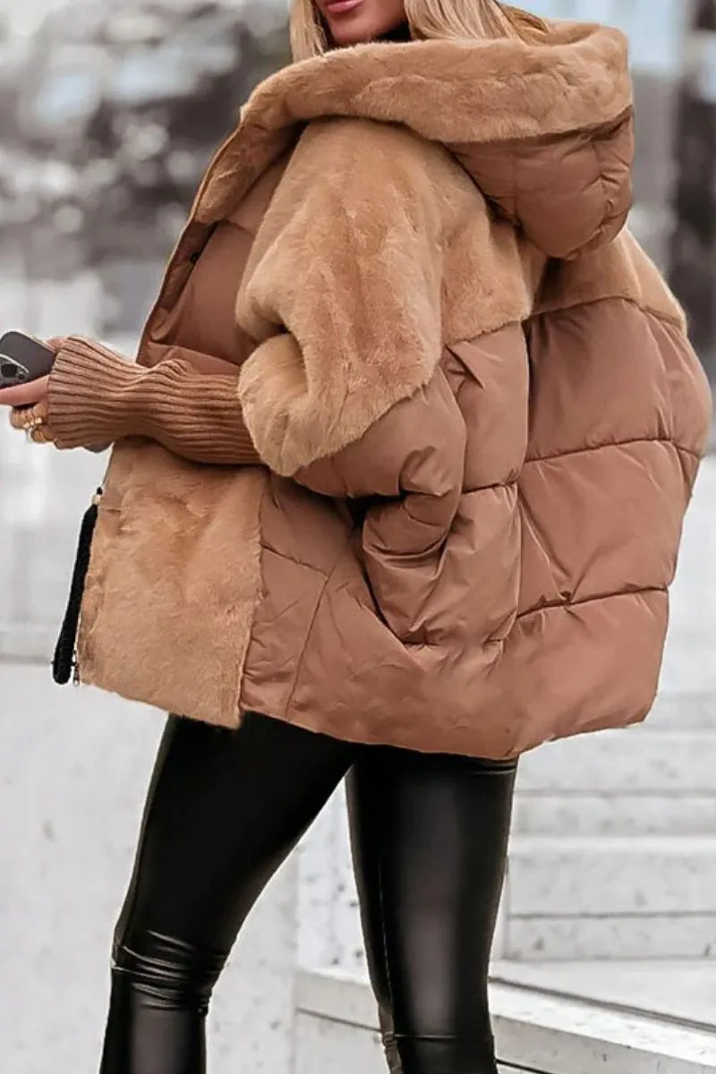 Mary Rose | Women’s Padded Winter Coat – Hooded Design