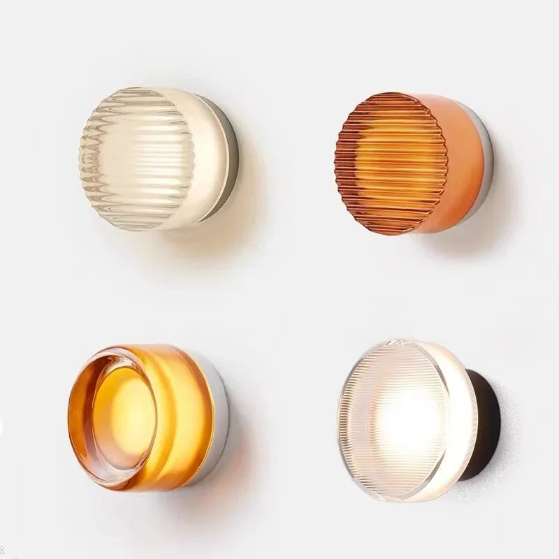 Koadclo | Modern Round Wall Lamp for Atmospheric Elegance