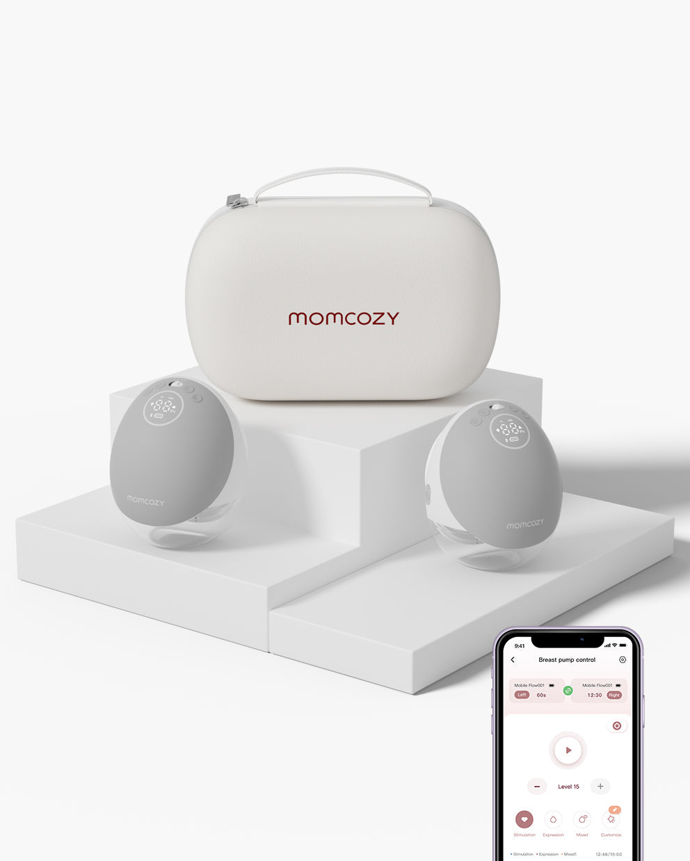 Momcozy Mobile Flow™ Hands-Free Breast Pump | M9