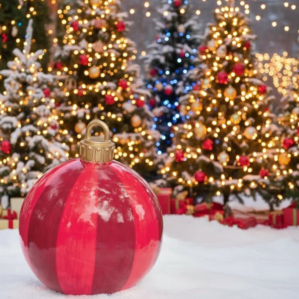 Koadclo | Large Weatherproof Christmas Baubles for Indoor & Outdoor Use