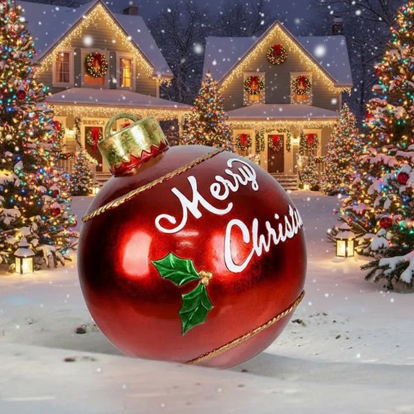 Koadclo | Large Weatherproof Christmas Baubles for Indoor & Outdoor Use