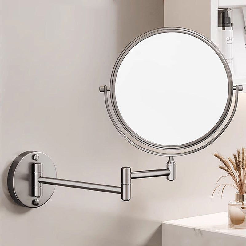 Koadclo | Rechargeable Wall-Mounted Shaving Mirror - 360° Rotation with LED Lighting