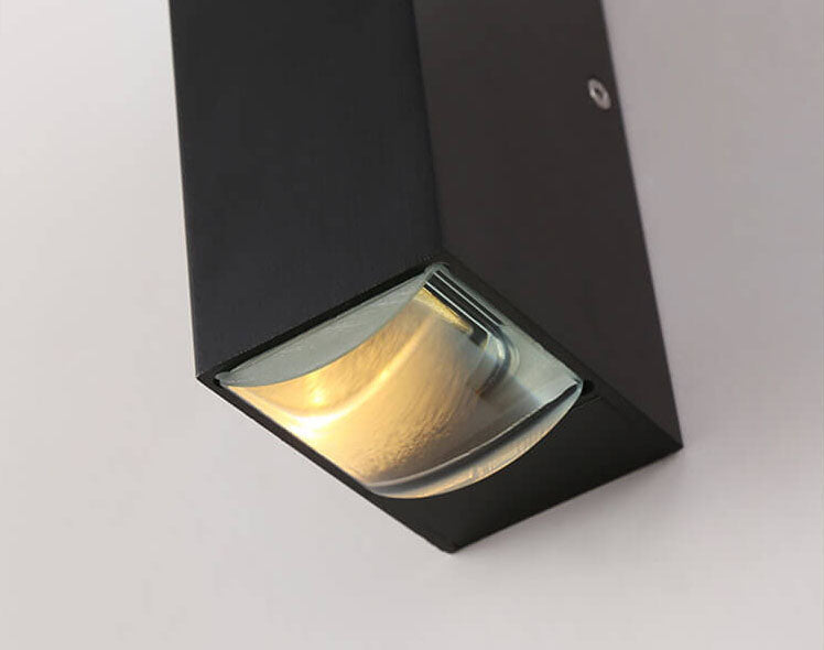 koadclo | Modern Waterproof LED Outdoor Wall Light – Rectangular Up/Down Aluminum Fixture