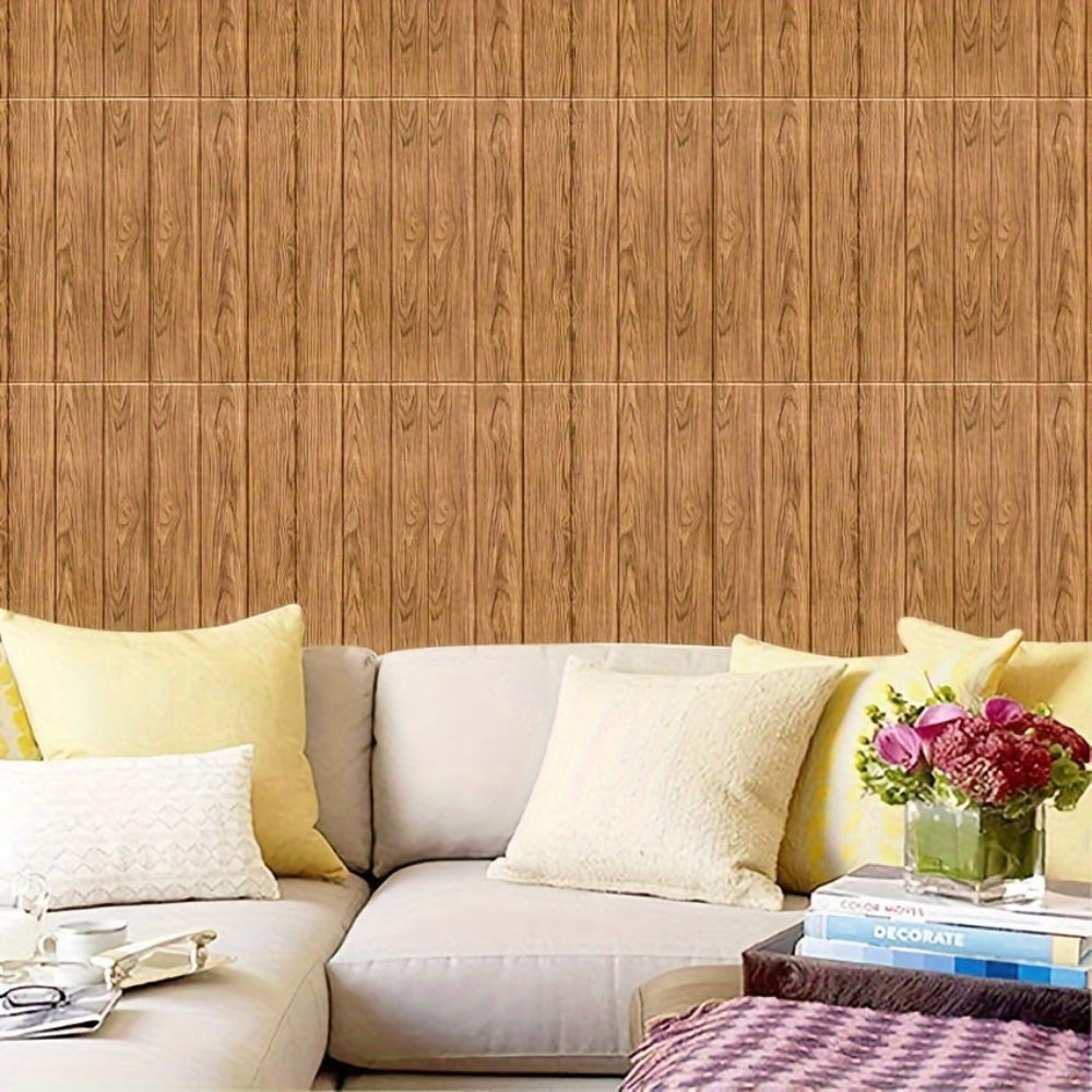 koadclo | Peel and Stick Wall Panels - Rustic Wood Waterproof Decor