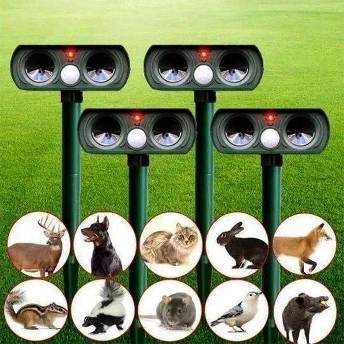 Koadclo | Infrared Solar-Powered Animal Pest Repeller (1 Unit)