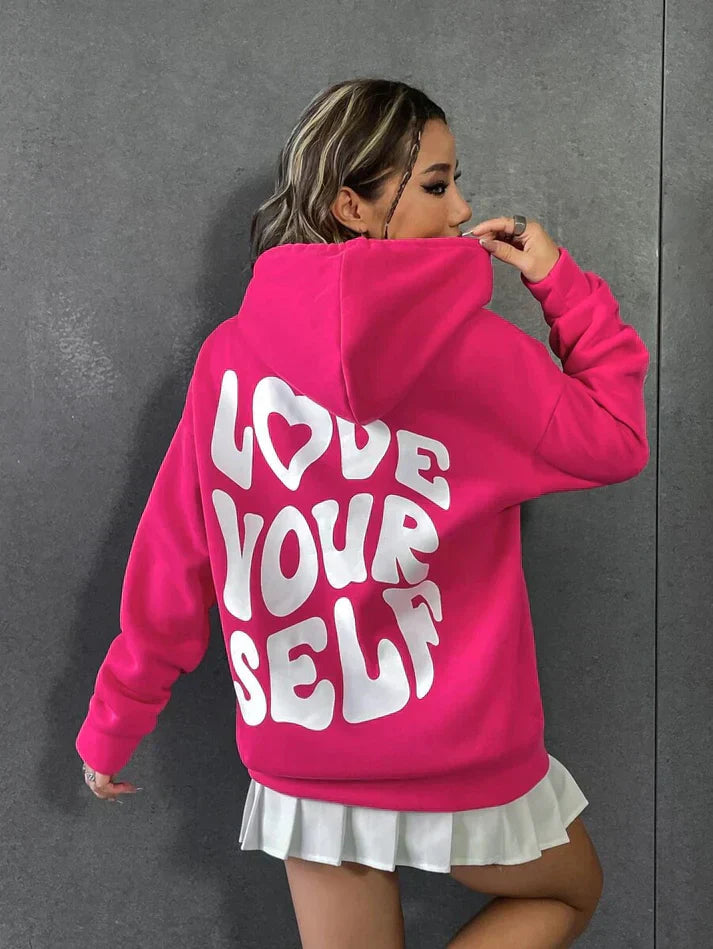 Phoebe | Women’s “Love Yourself” Hoodie