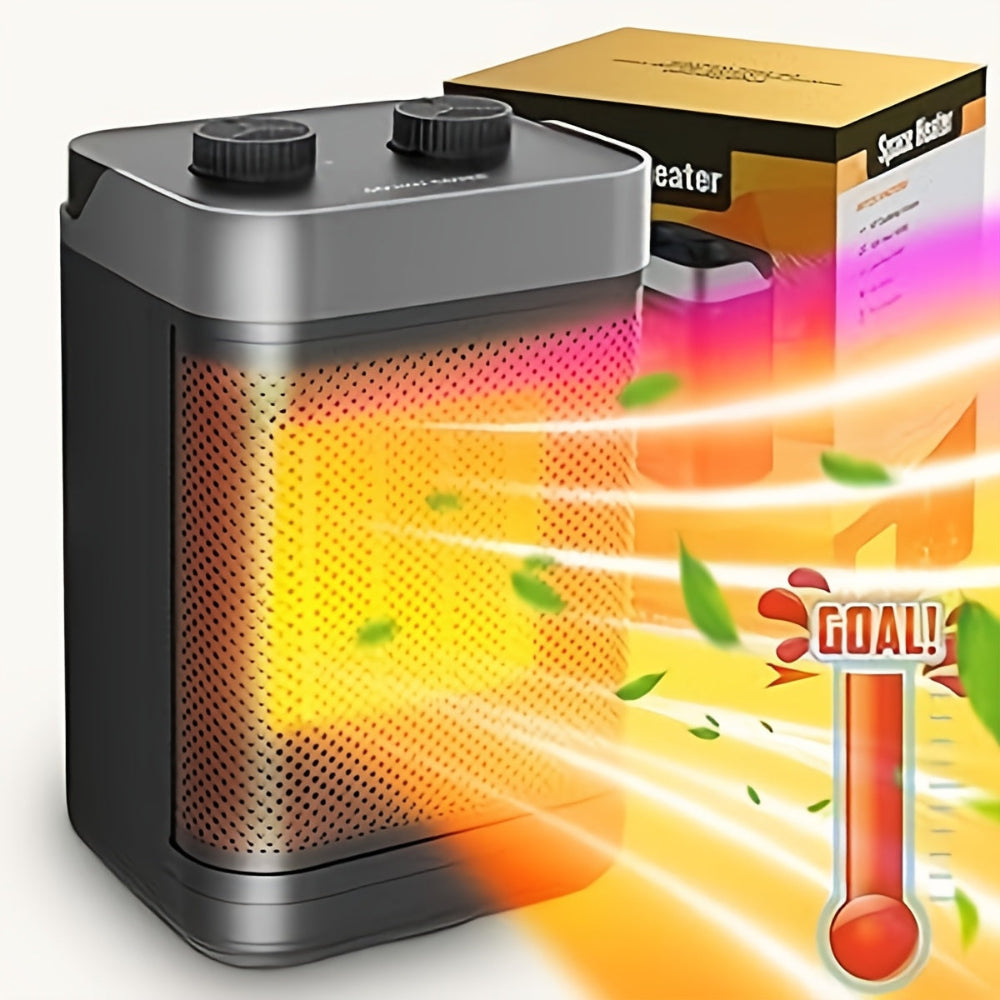 koadclo | Portable Electric Space Heater - Adjustable Thermostat