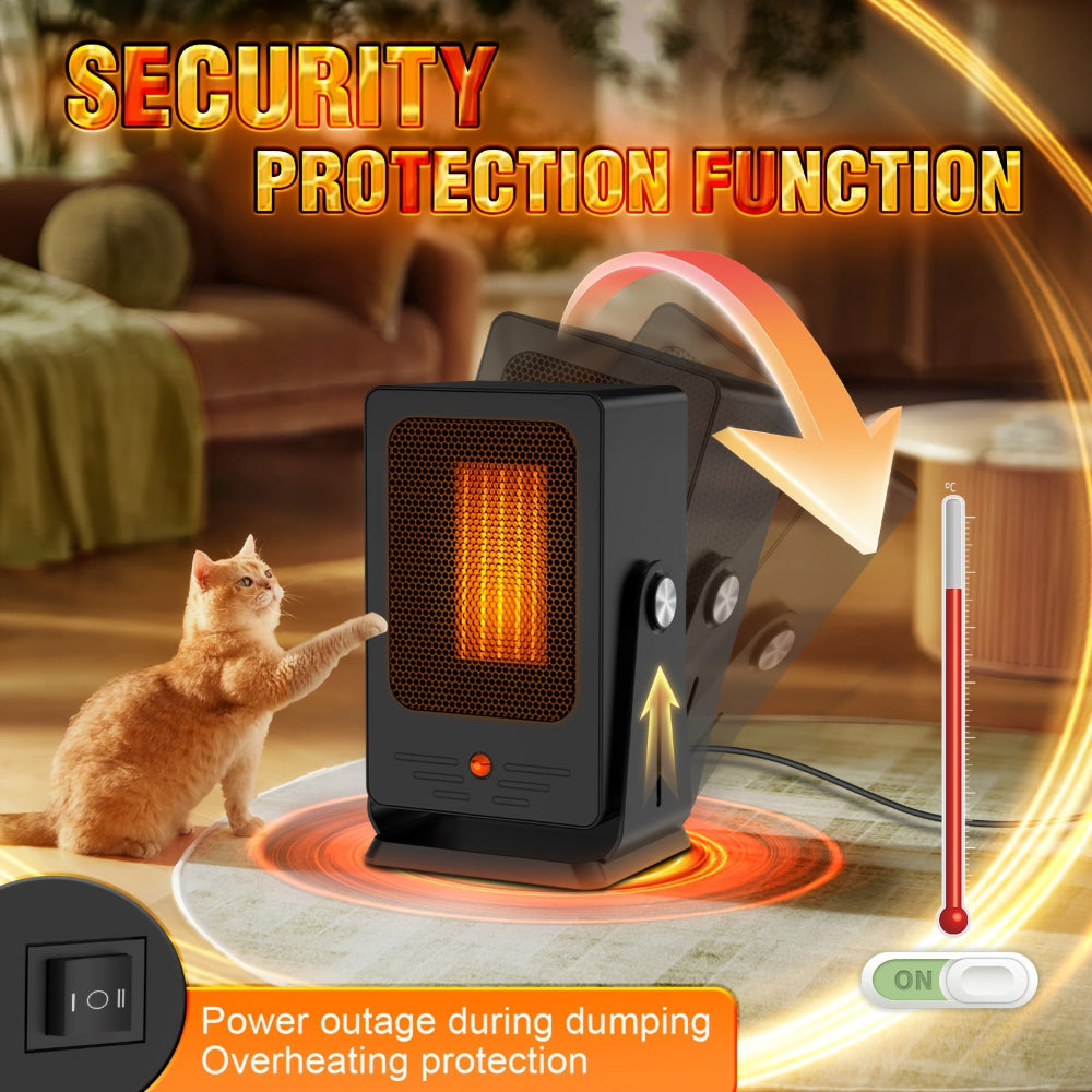 koadclo | Portable Electric Space Heater - Adjustable Thermostat