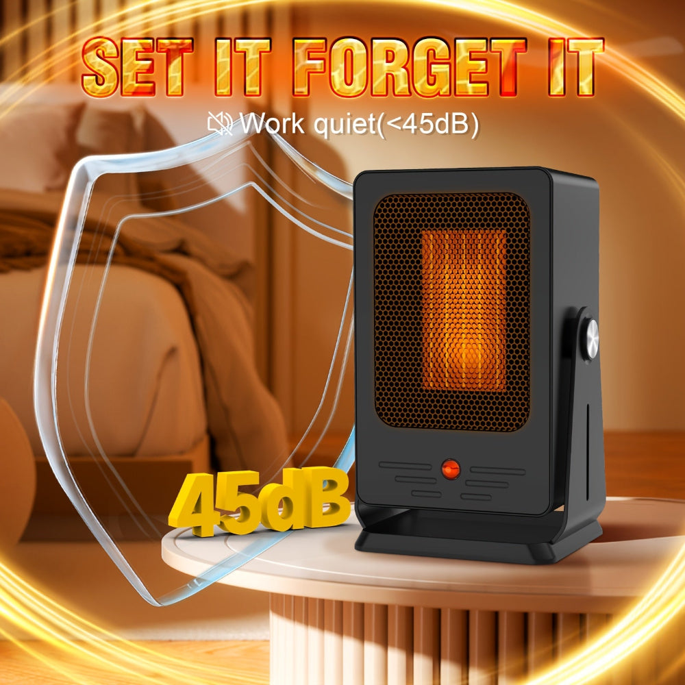 koadclo | Portable Electric Space Heater - Adjustable Thermostat
