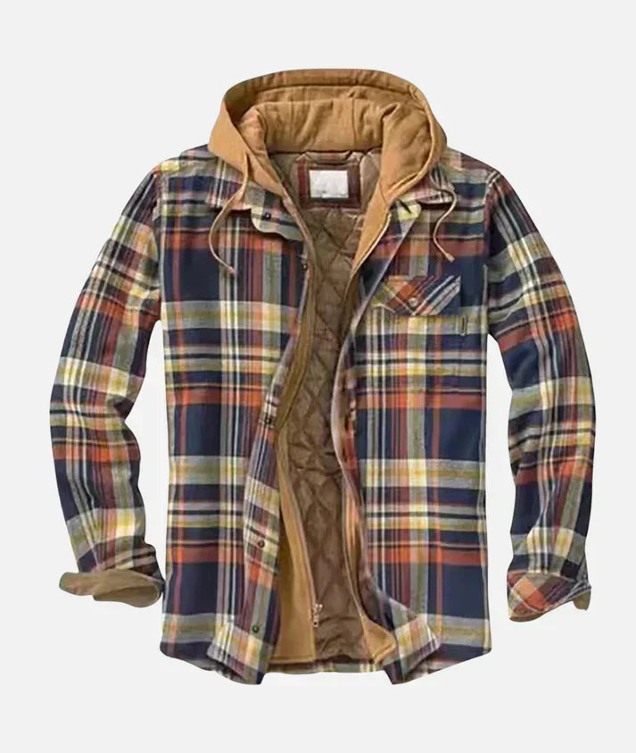 Reveur | Women’s Plaid Hooded Jacket