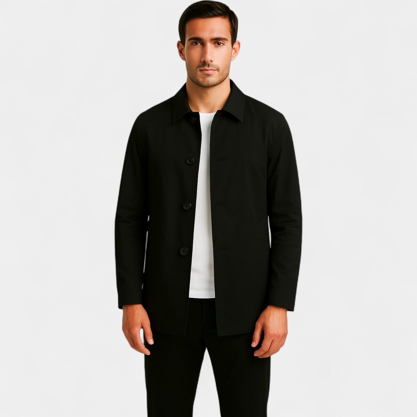 Riche | Men’s Mid-Length Trench Coat