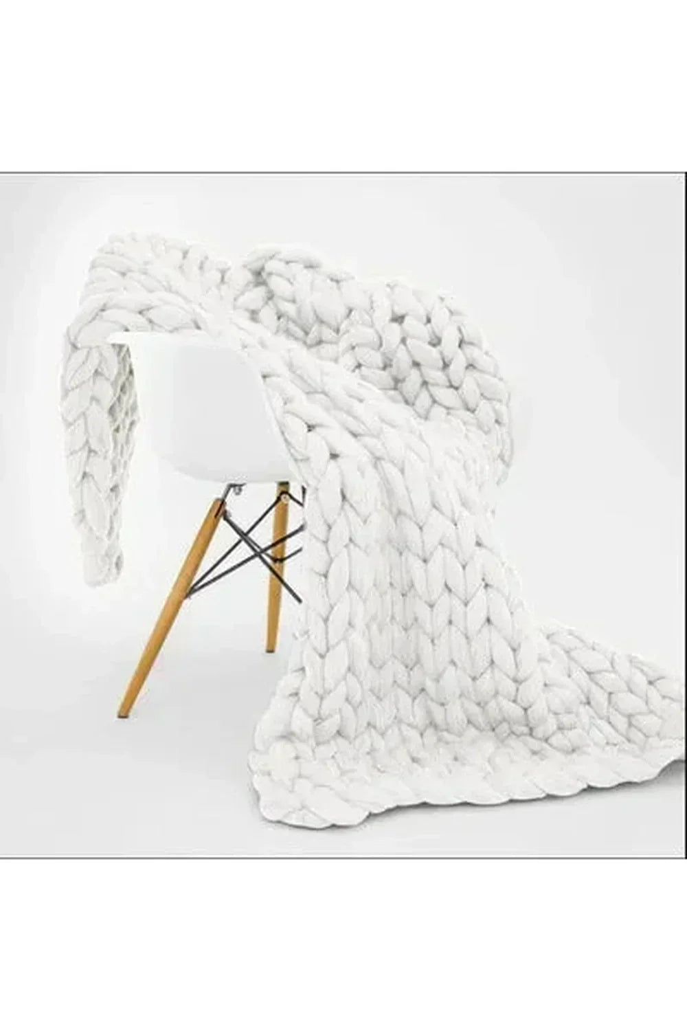 Koadclo | Cozy Knit Chunky Blanket – Thick Handmade Throw for Couch & Bed
