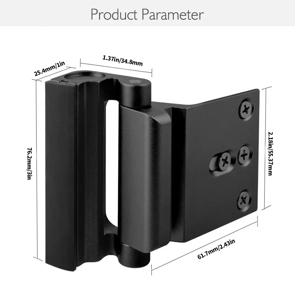 koadclo | Anti-Theft Childproof Door Safety Latch – Secure Lock for Kids Safety