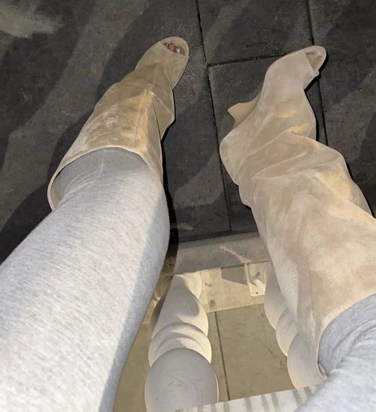 knee high boots