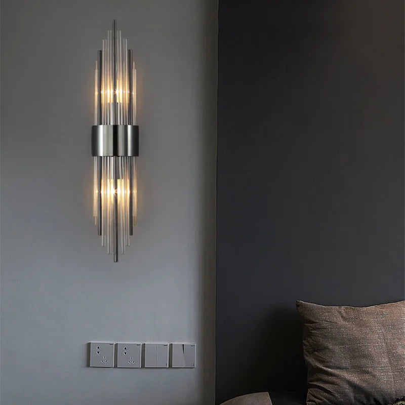 Koadclo | Elegant LED Wall Lamp in Gold – Modern Sconce for Living Room & Bedroom