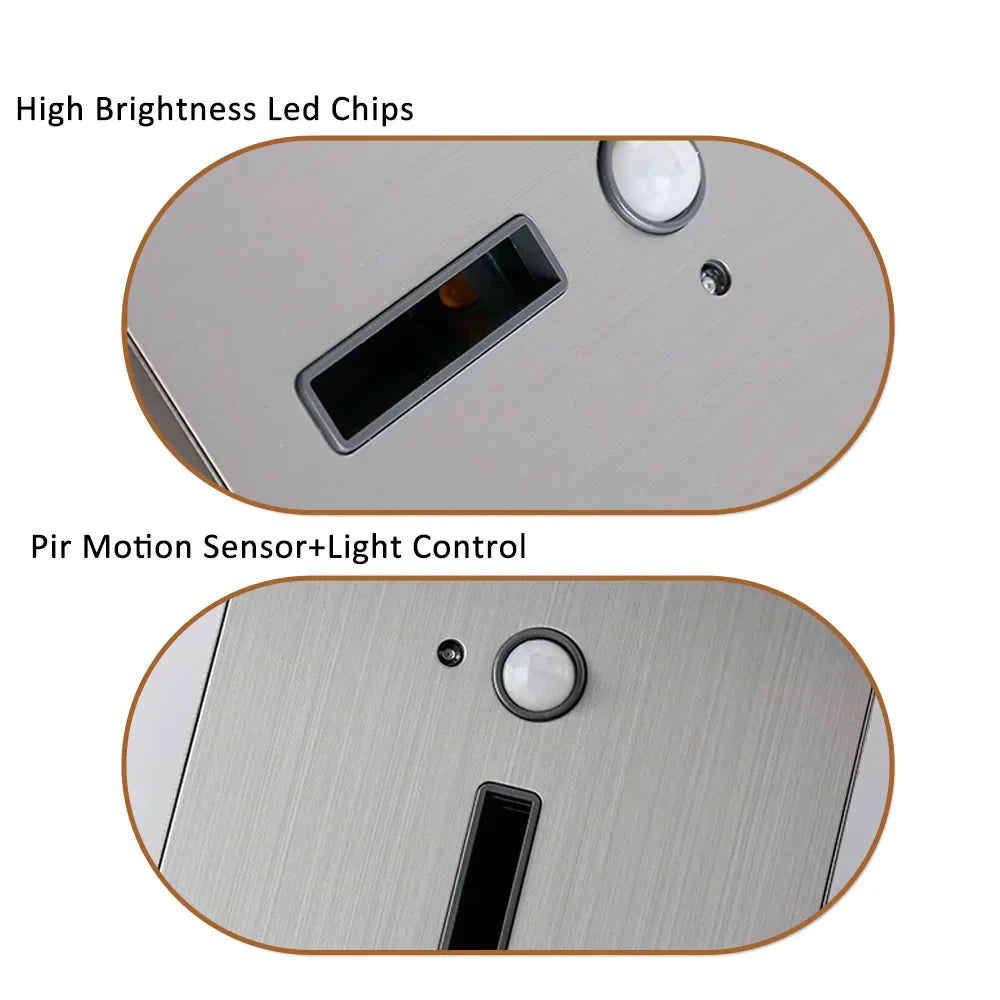 Koadclo | Schneider Motion Detector Wall Sensor – Stair Light with PIR Motion Activation