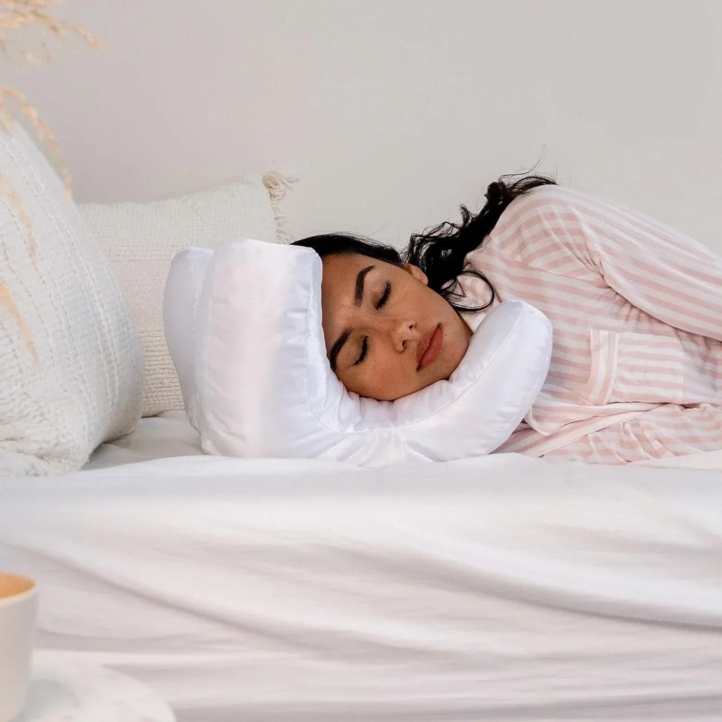 koadclo | Pillow with Satin Case for Wrinkle-Free Sleep