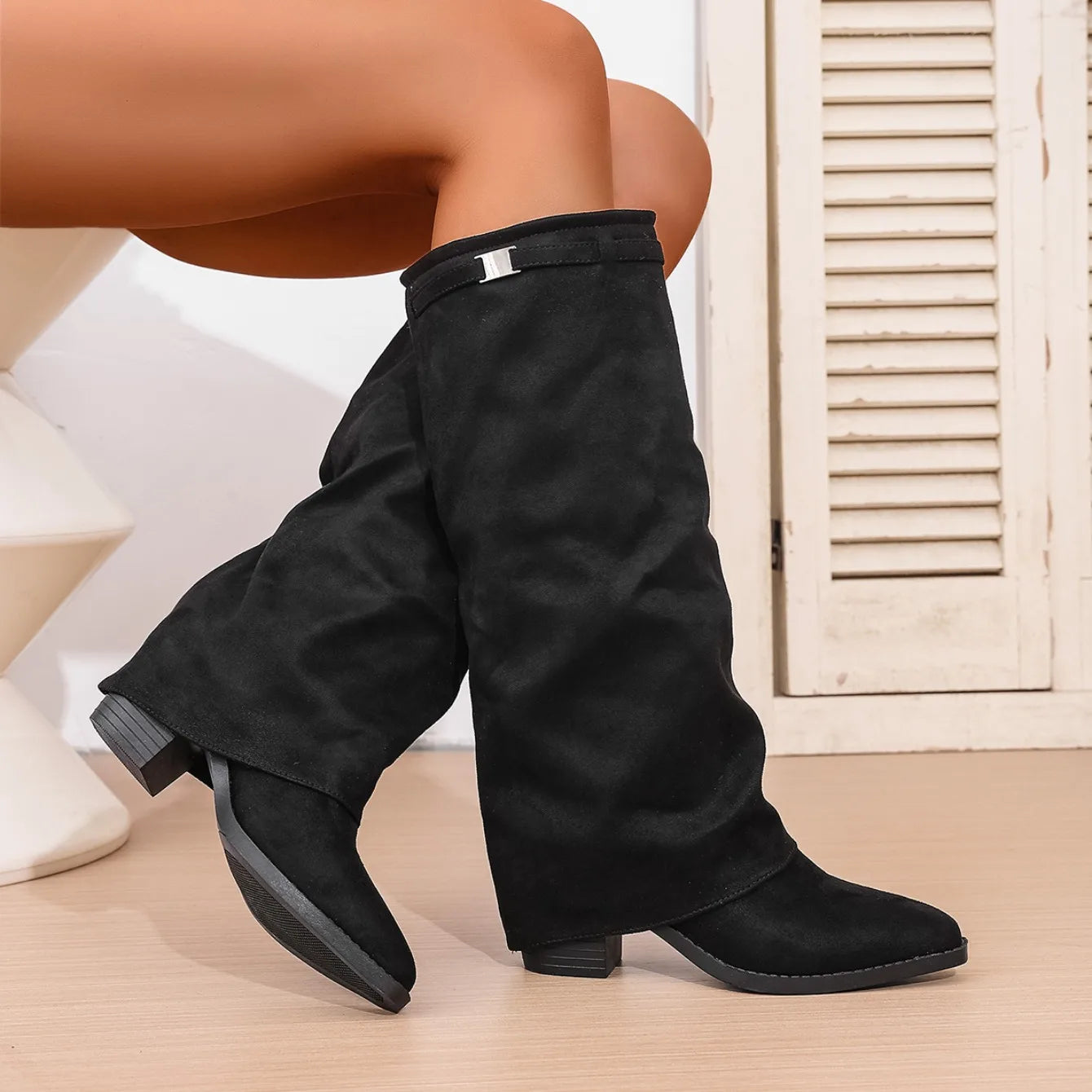 knee high boots