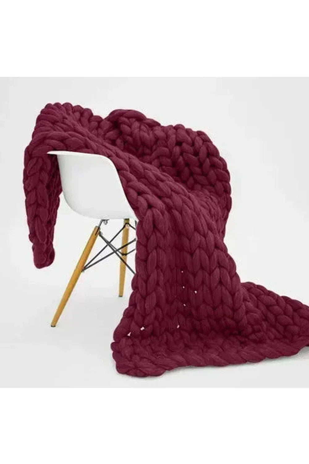 Koadclo | Cozy Knit Chunky Blanket – Thick Handmade Throw for Couch & Bed