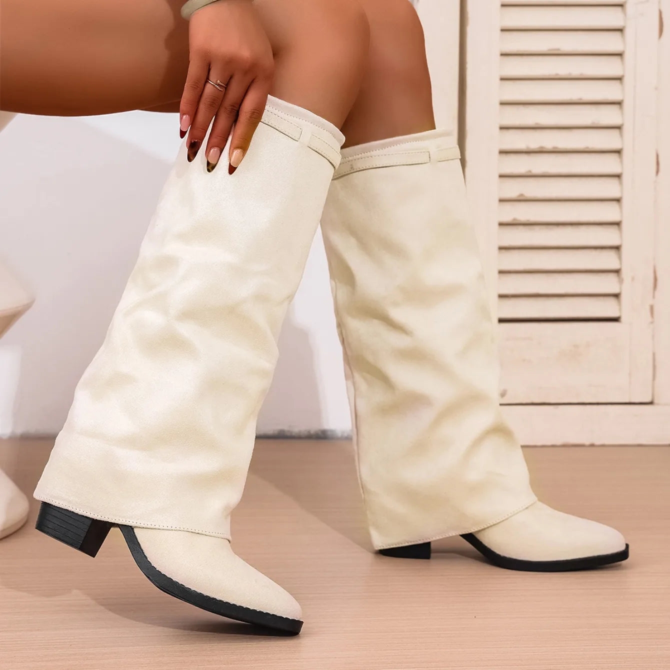 knee high boots