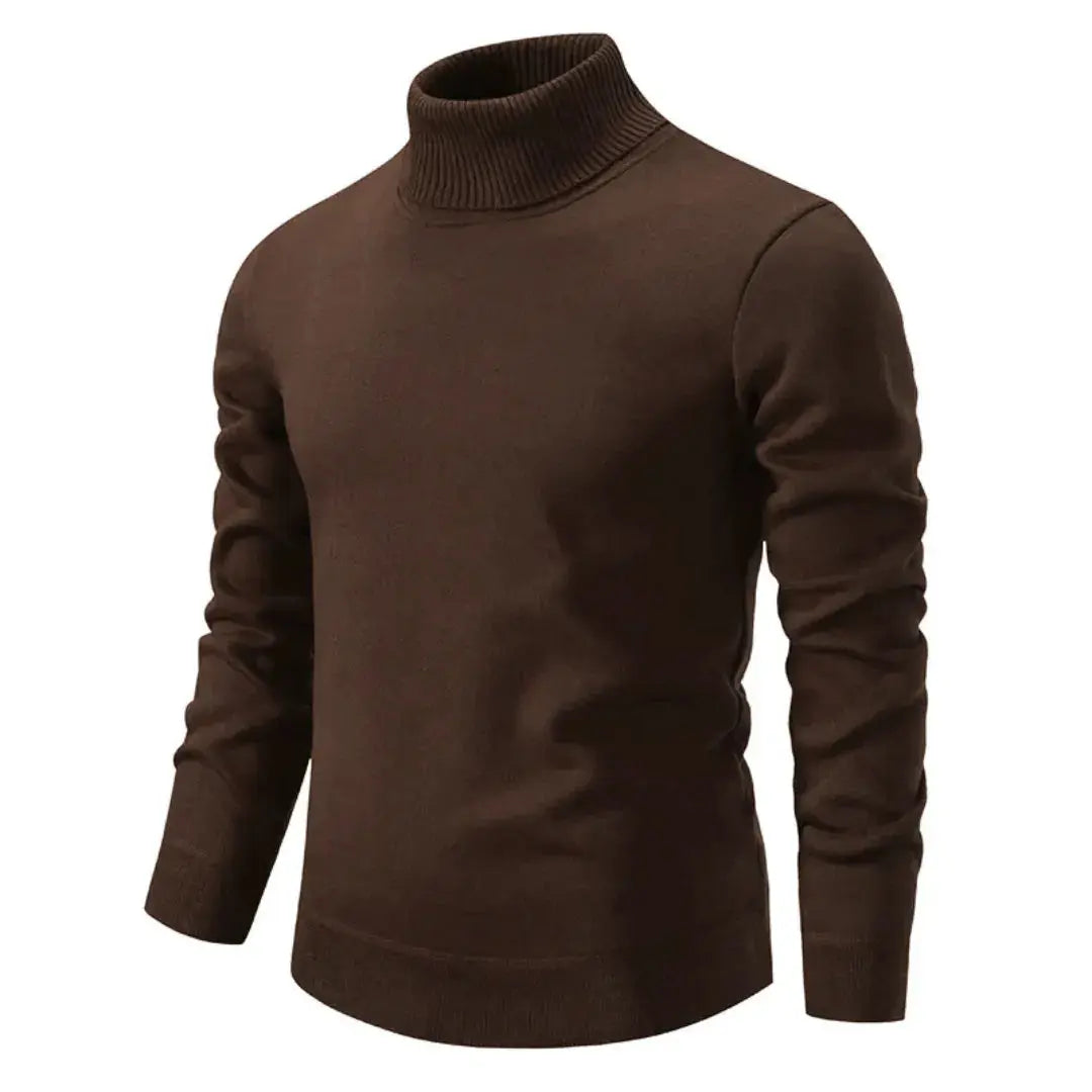 Salene | Men’s Luxury Shetland Wool Turtleneck