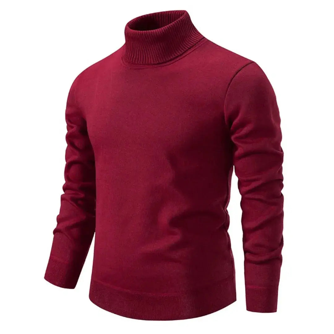 Salene | Men’s Luxury Shetland Wool Turtleneck