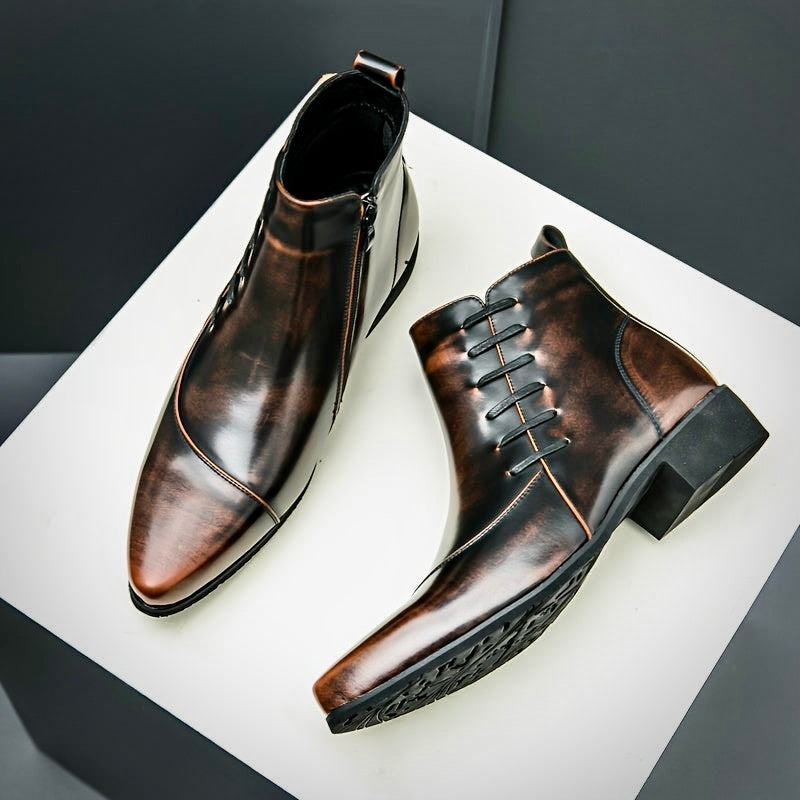 Samuel | Men’s Refined Leather Dress Boots