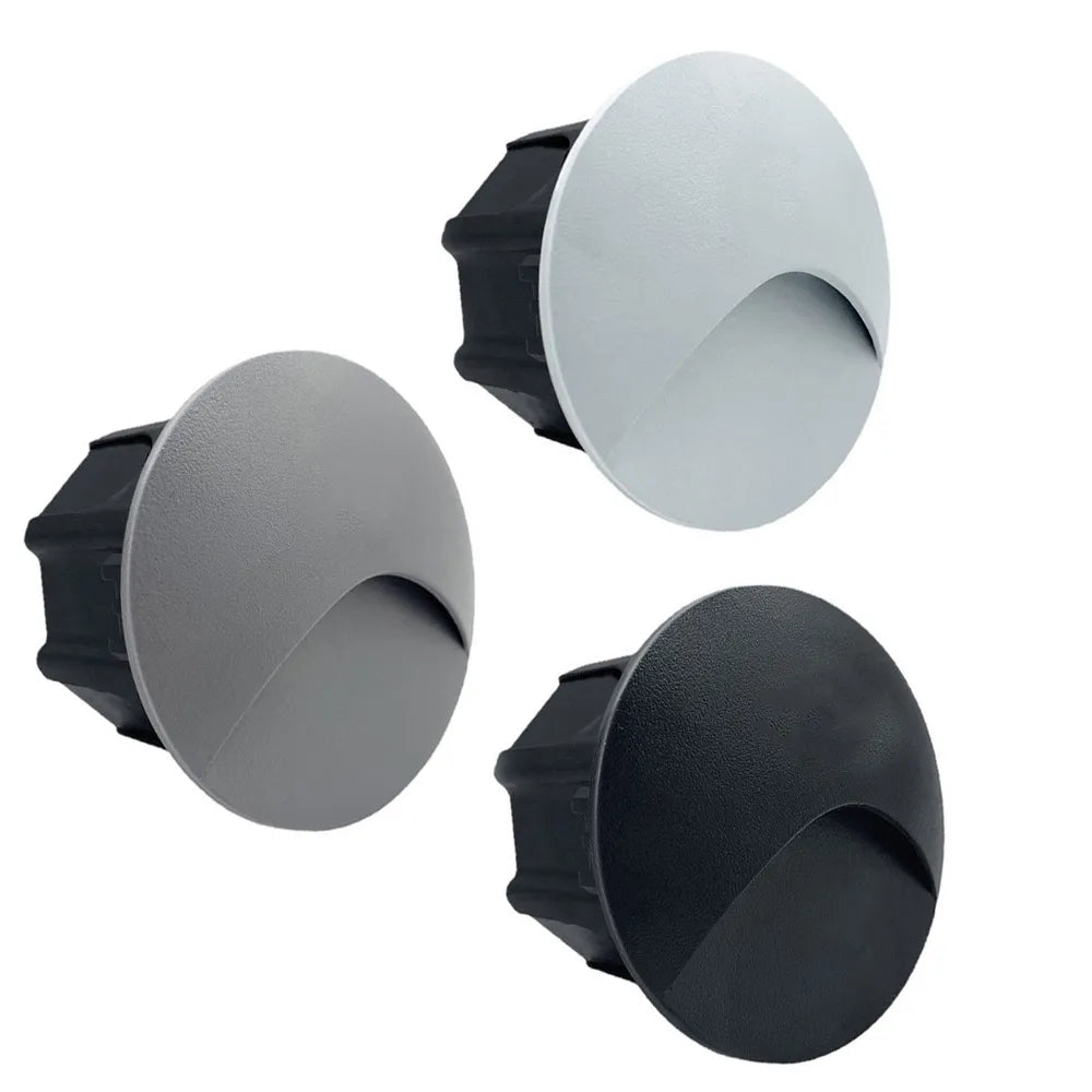 koadclo | Modern Waterproof IP65 LED Recessed Wall Lamp – 3W Embedded Step & Staircase Balcony Light