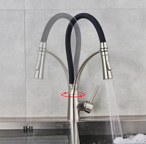 koadclo | Kitchen Tap with Pull Out Spray Function