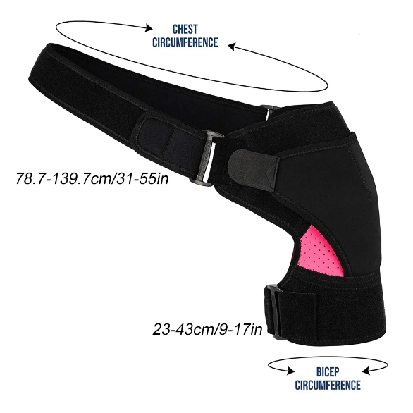 Koadclo | Shoulder Support Compression Sleeve – Alleviates Pain, Dislocations & Injuries