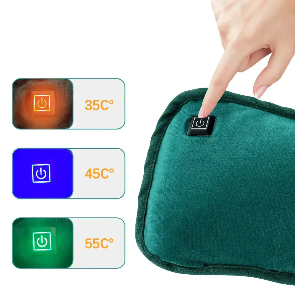 Koadclo | Portable Heating Pad – 30x20 cm | Fast Heating, Multipurpose Hand & Body Warmer
