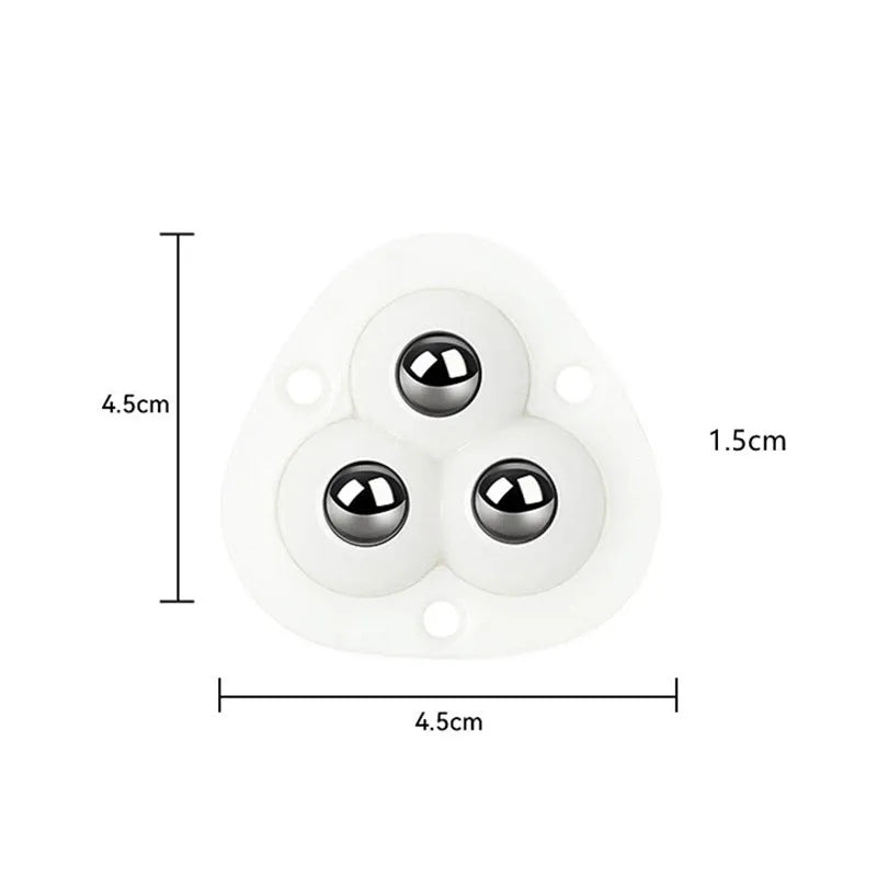 Koadclo | Self-Adhesive Full Rotating Furniture Mover Wheel Rollers
