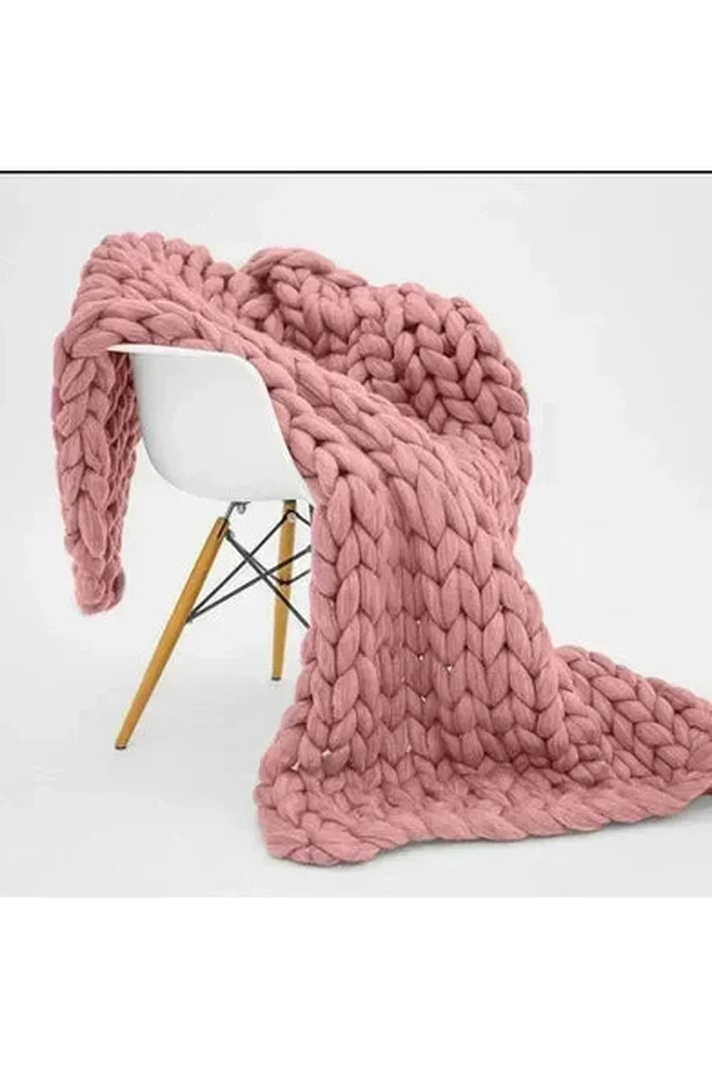 Koadclo | Cozy Knit Chunky Blanket – Thick Handmade Throw for Couch & Bed