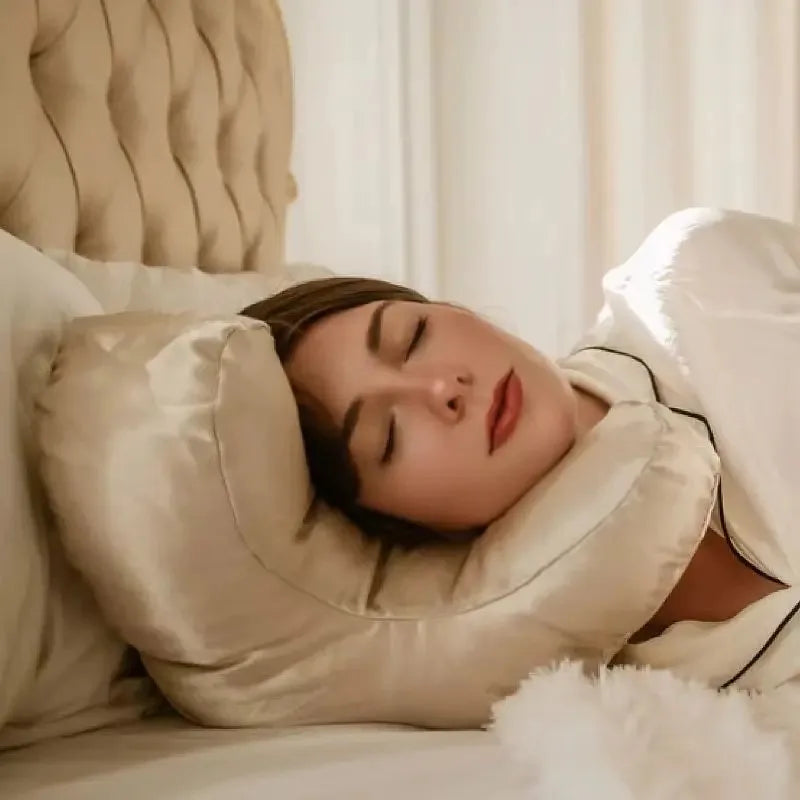koadclo | Pillow with Satin Case for Wrinkle-Free Sleep