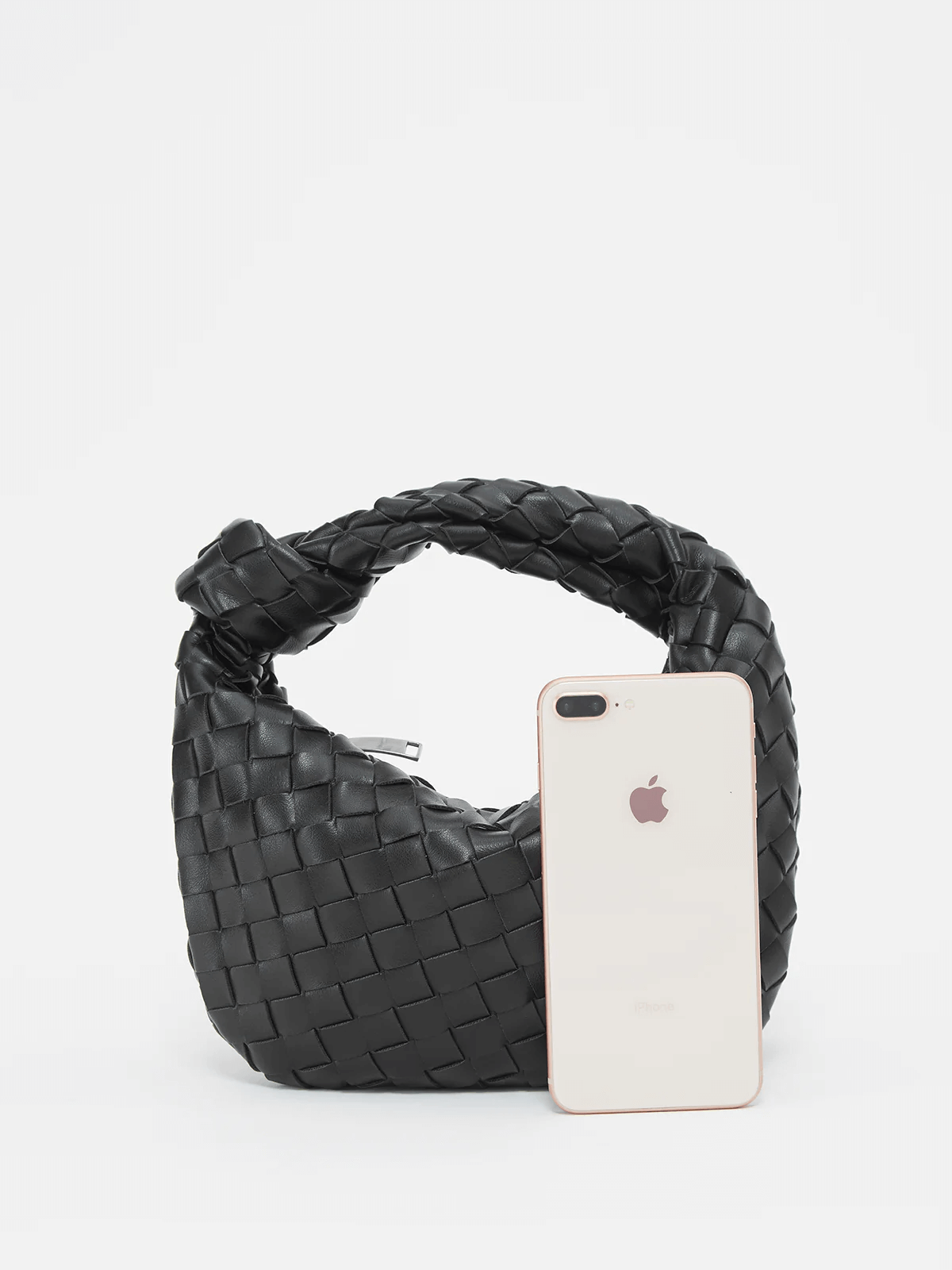 koadclo | Handbag - Vegan Leather Woven Shoulder Bag