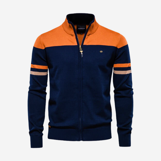 Tom | Men’s Modern Zip-Up Sweater