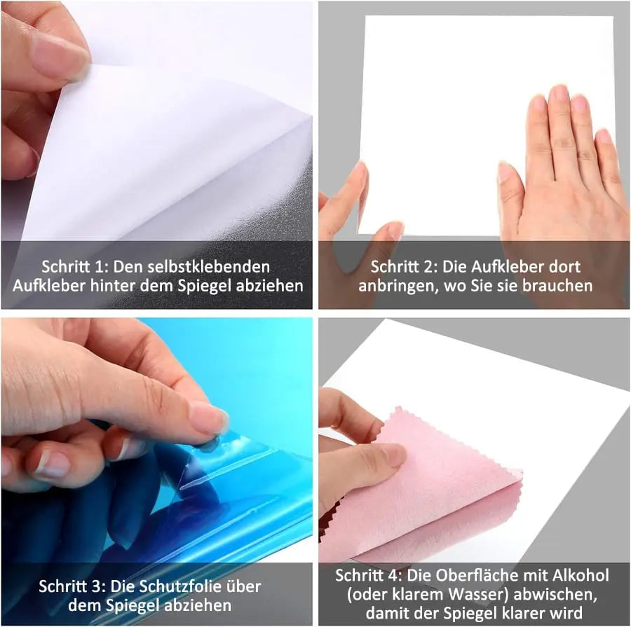 Koadclo | Ultra-Flexible Mirror – Safe & Shatterproof Unbreakable Mirror Sheet
