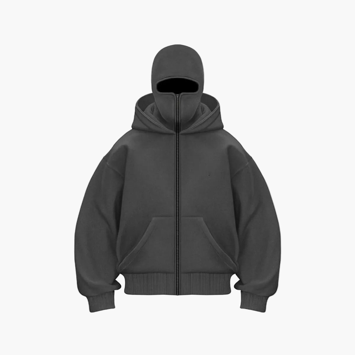 Urban | Unisex Zip Hoodie with Integrated Balaclava