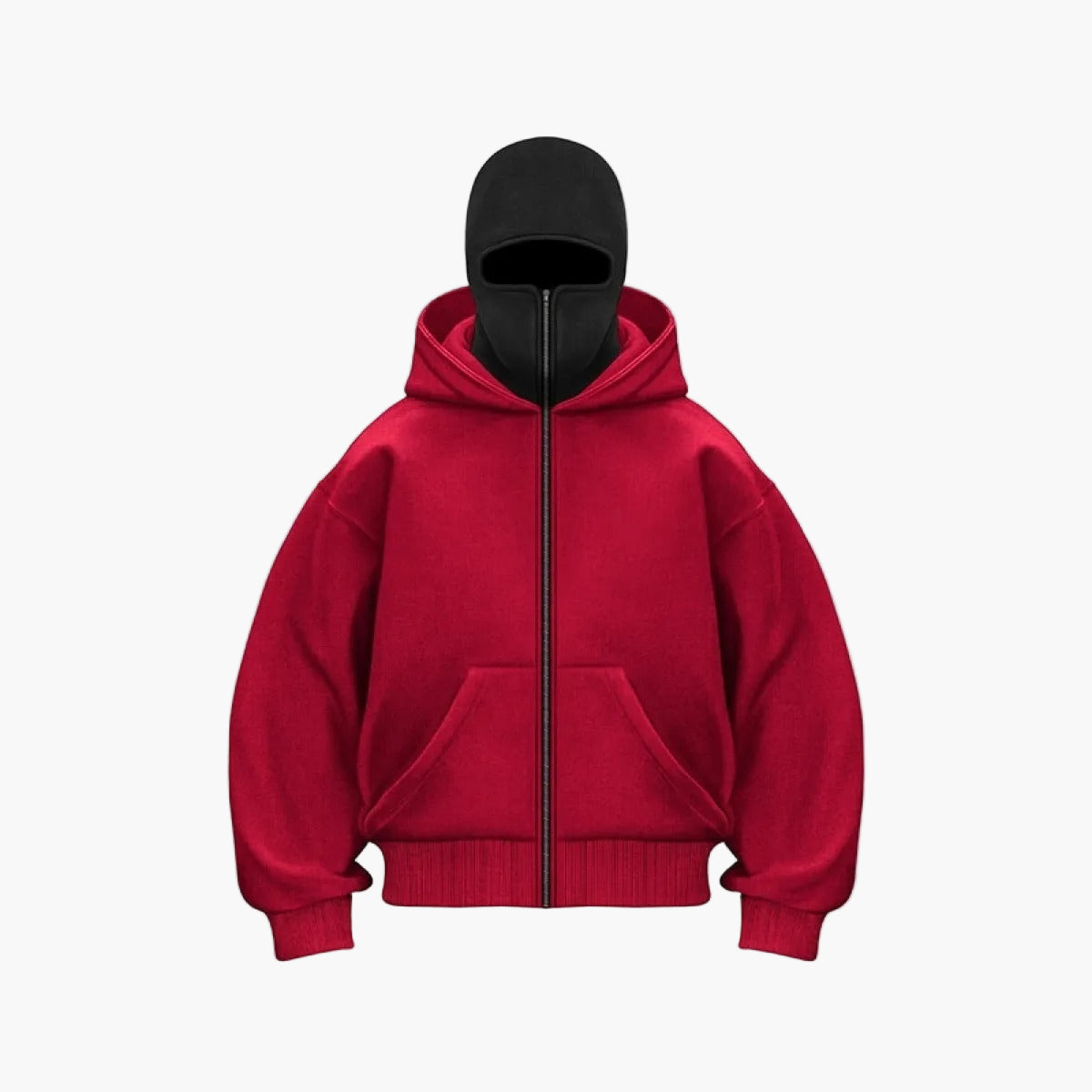 Urban | Unisex Zip Hoodie with Integrated Balaclava