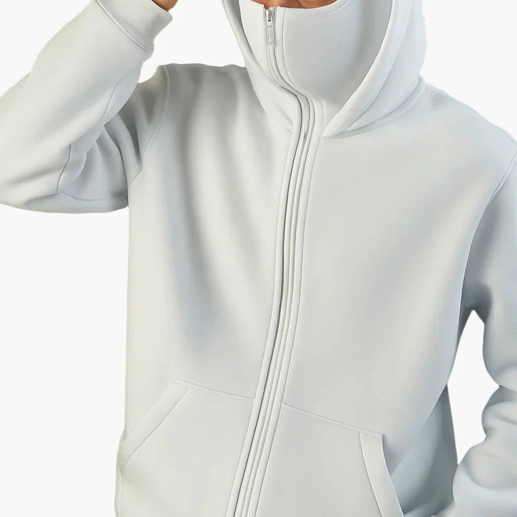 Urban | Unisex Zip Hoodie with Integrated Balaclava