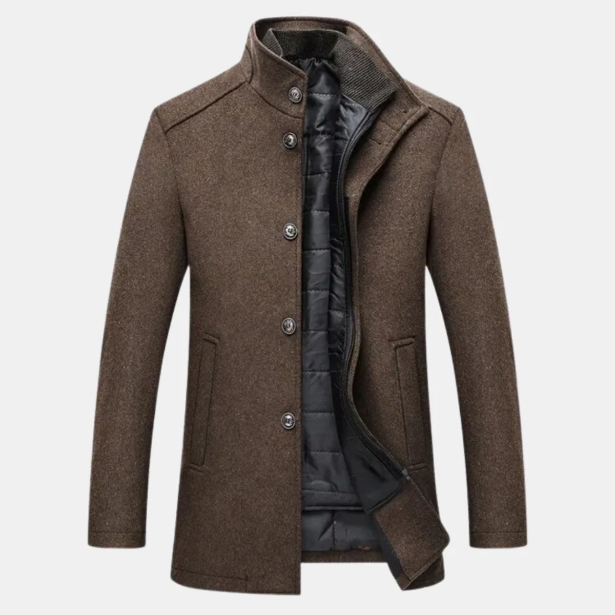 Vien | Men’s Wool Tailored Overcoat