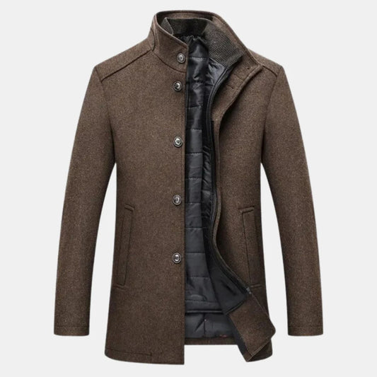 Vien | Men’s Wool Tailored Overcoat