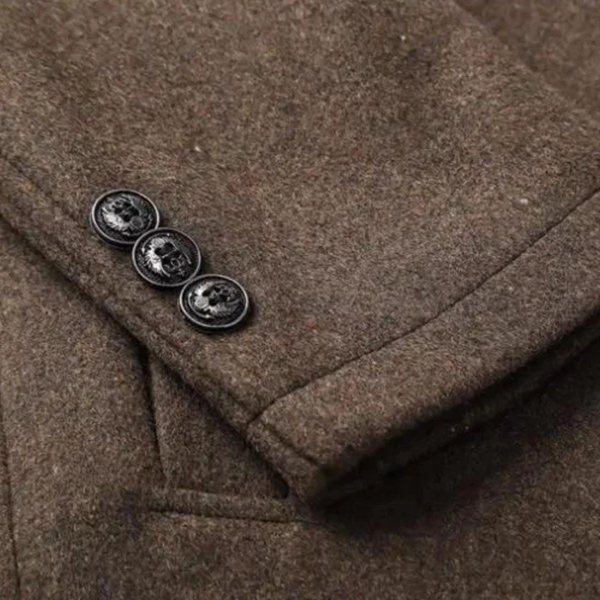 Vien | Men’s Wool Tailored Overcoat