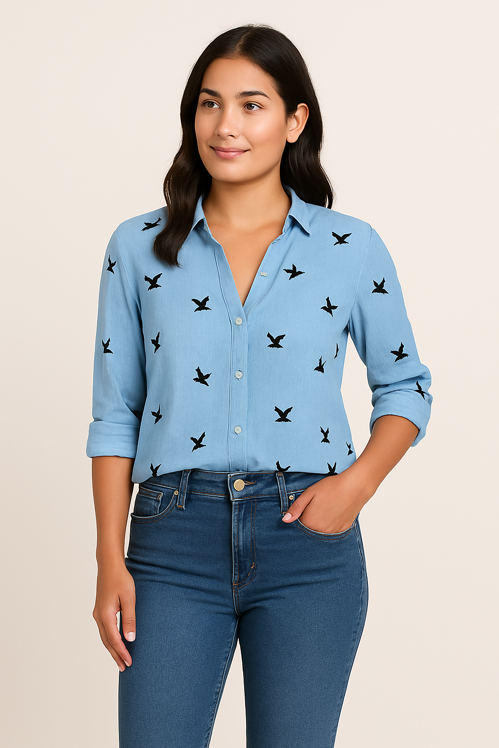 Gerliane | Women’s Summer Blouse – Lightweight & Breathable