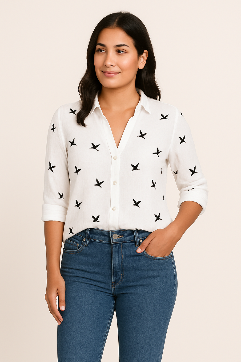 Gerliane | Women’s Summer Blouse – Lightweight & Breathable