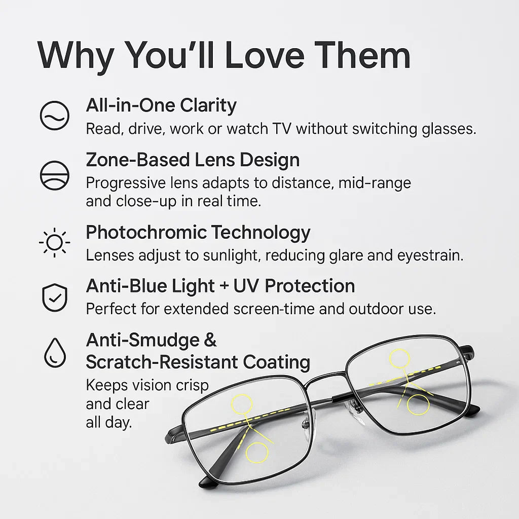 Koadclo | Progressive Multifocal Glasses