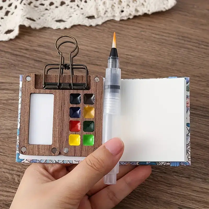 koadclo | Mobile Watercolor Paint Box Set with 24 Colors